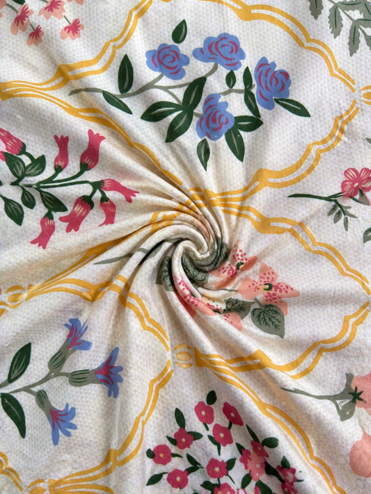 Regal Florals- Elastic Fitted Bedsheet (B1G1)