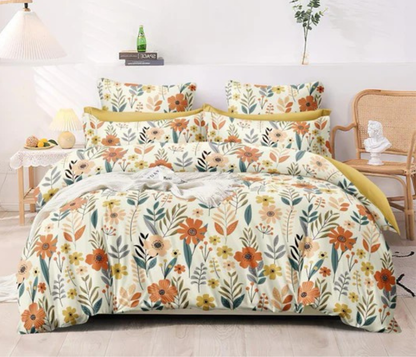 Autumn Bloom- Flat Bedsheet