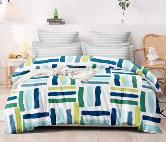 Urban Strokes- Elastic Fitted Bedsheet (B1G1)