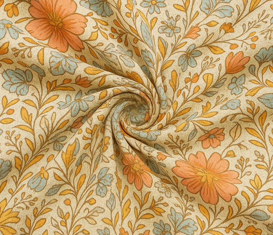 Vintage Florals- Elastic Fitted Bedsheet (B1G1)
