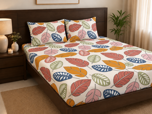 Botanic Pop- Flat Bedsheet