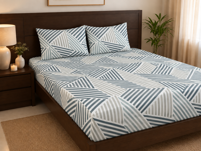 Prism Stripes- Flat Bedsheet