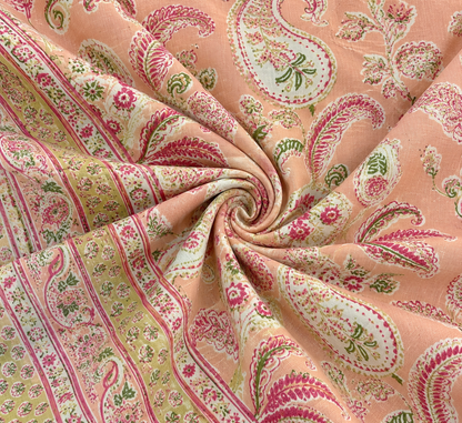 Gulnaar Cotton Rajasthani Flat Bedsheet